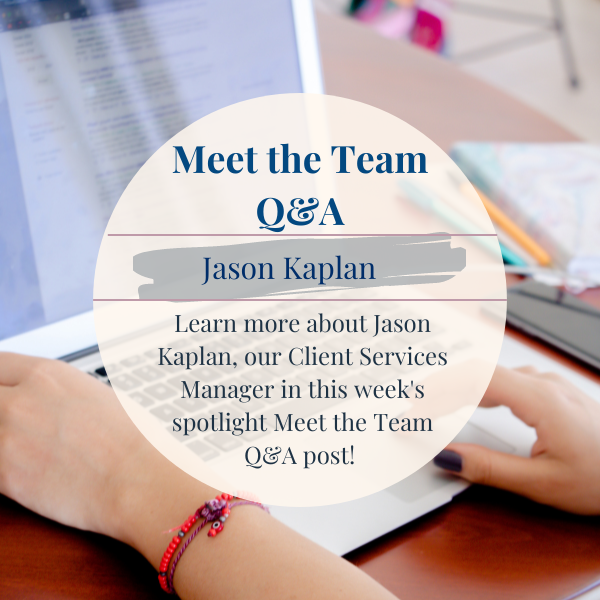 Meet the Team: Jason Kaplan