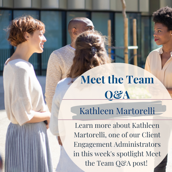 Meet the Team: Kathleen Martorelli