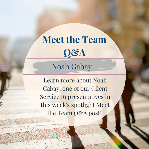 Meet the Team: Noah Gabay
