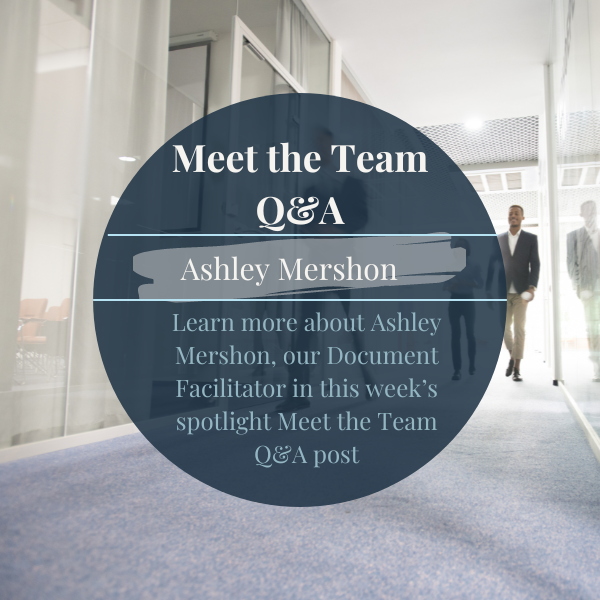 Meet the Team: Ashley Mershon