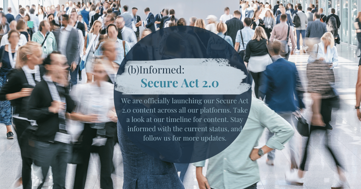 Secure Act 2.0 Content Announcement