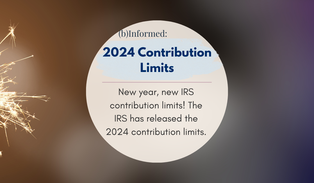 2024 Contribution Limits
