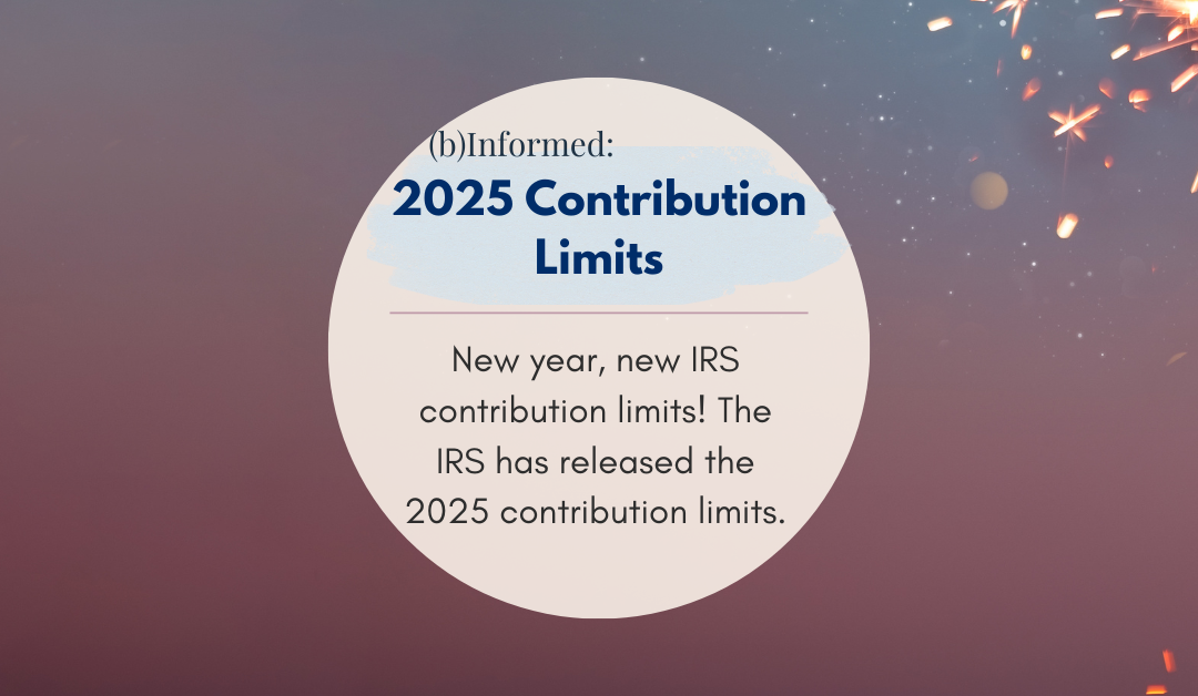 2025 Contribution Limits